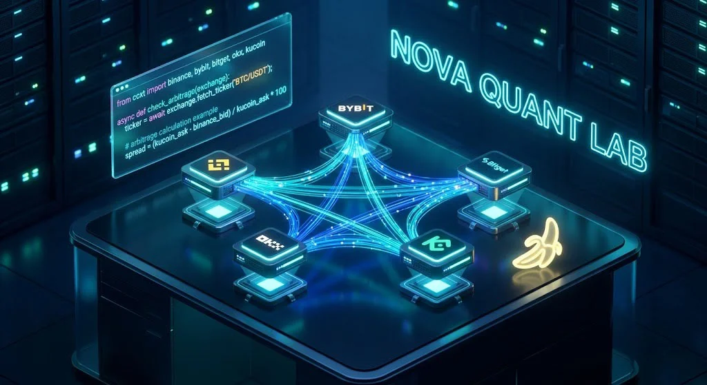 Multi-Exchange Arbitrage: Connecting Binance, Bybit, OKX, Bitget, and KuCoin via Python (2026 Advanced Guide)